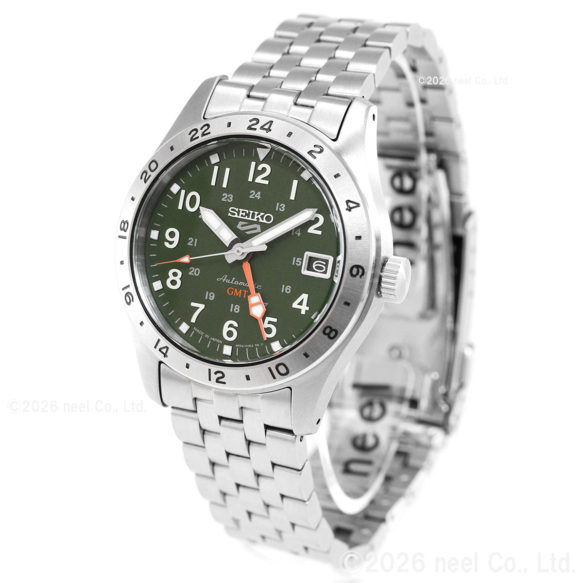 セイコー5 スポーツ SEIKO 5 SPORTS 自動巻き メカニカル 腕時計 メンズ セイコーファイブ フィールド Field Series HDB001J オリーブドラブ【2026 新作】