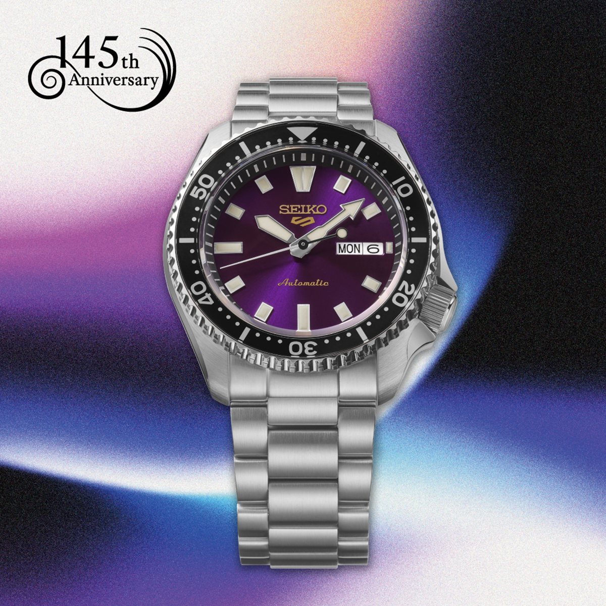 セイコー5 スポーツ SEIKO 5 SPORTS 自動巻き セイコー創業145周年記念限定 腕時計 メンズ セイコーファイブ スポーツ SKX Series 江戸紫 HDB003J【2026 新作】