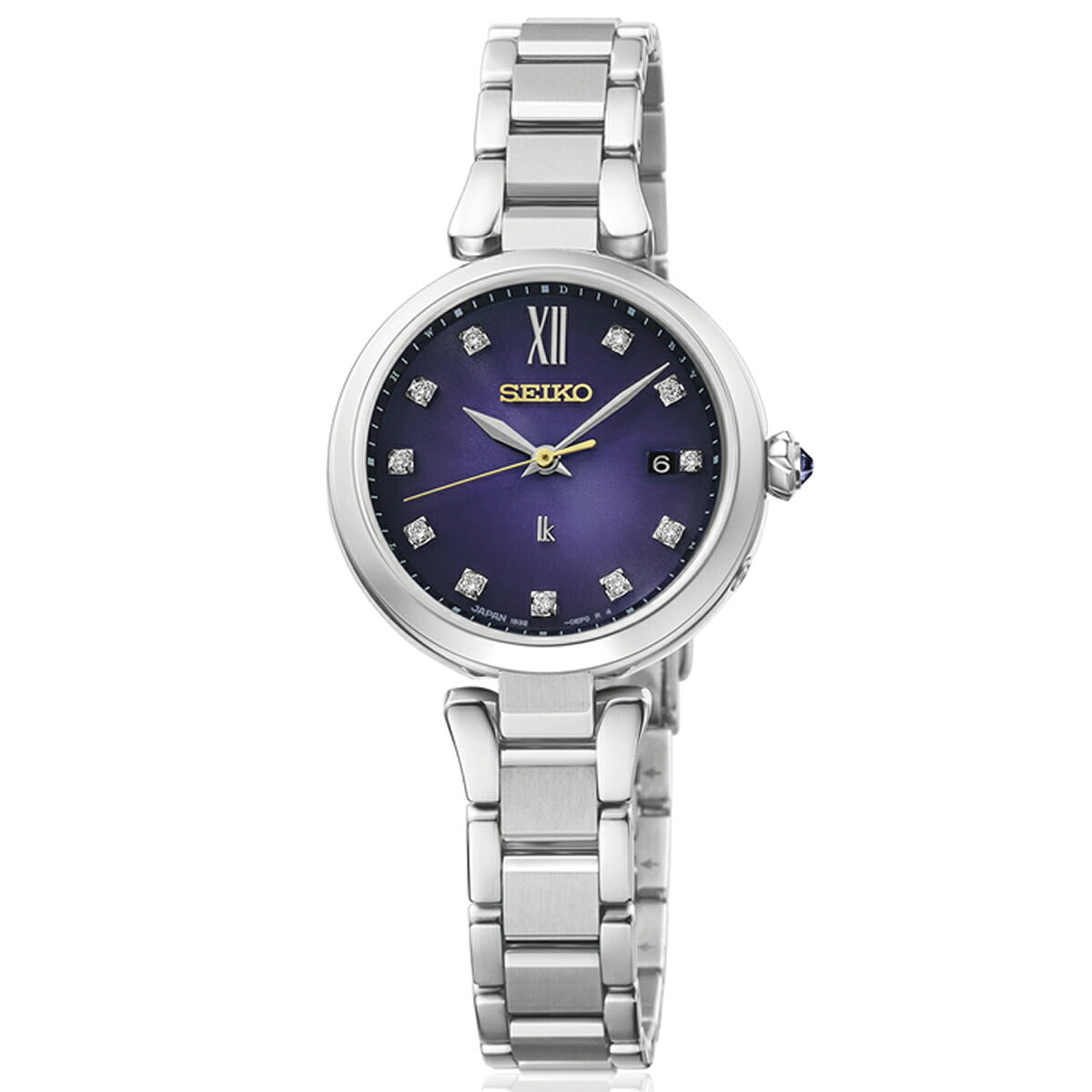 セイコー ルキア SEIKO LUKIA 電波 ソーラー 電波時計 セイコー創業145周年記念限定 腕時計 レディース Grow 江戸紫 HEE004J Flower Garden【2026 新作】