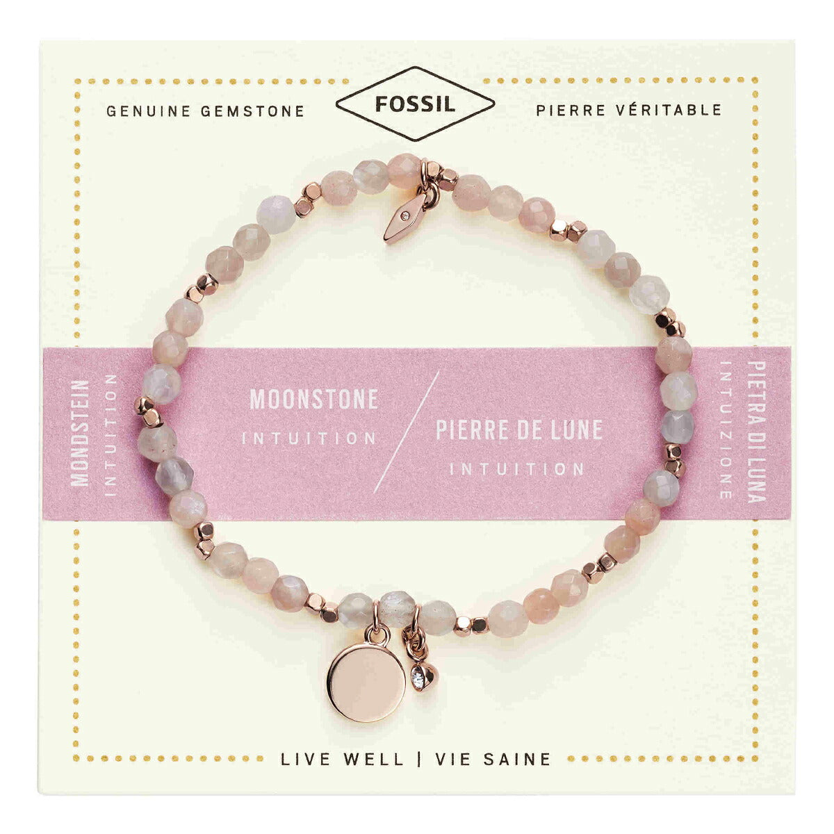 フォッシル FOSSIL Wellness アクセサリー ブレスレット レディース JA6945791