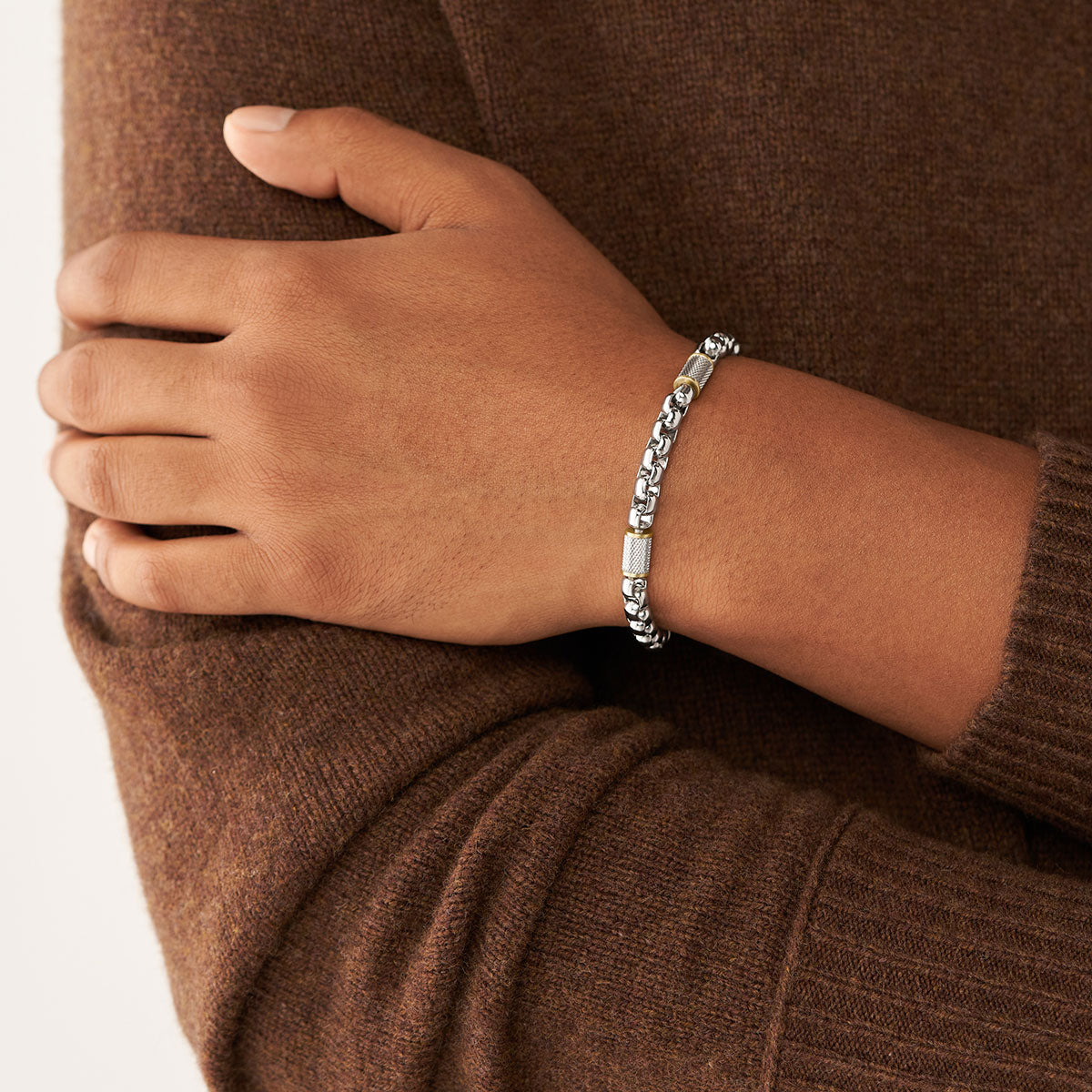 フォッシル FOSSIL Machine アクセサリー ブレスレット メンズ JF04138998