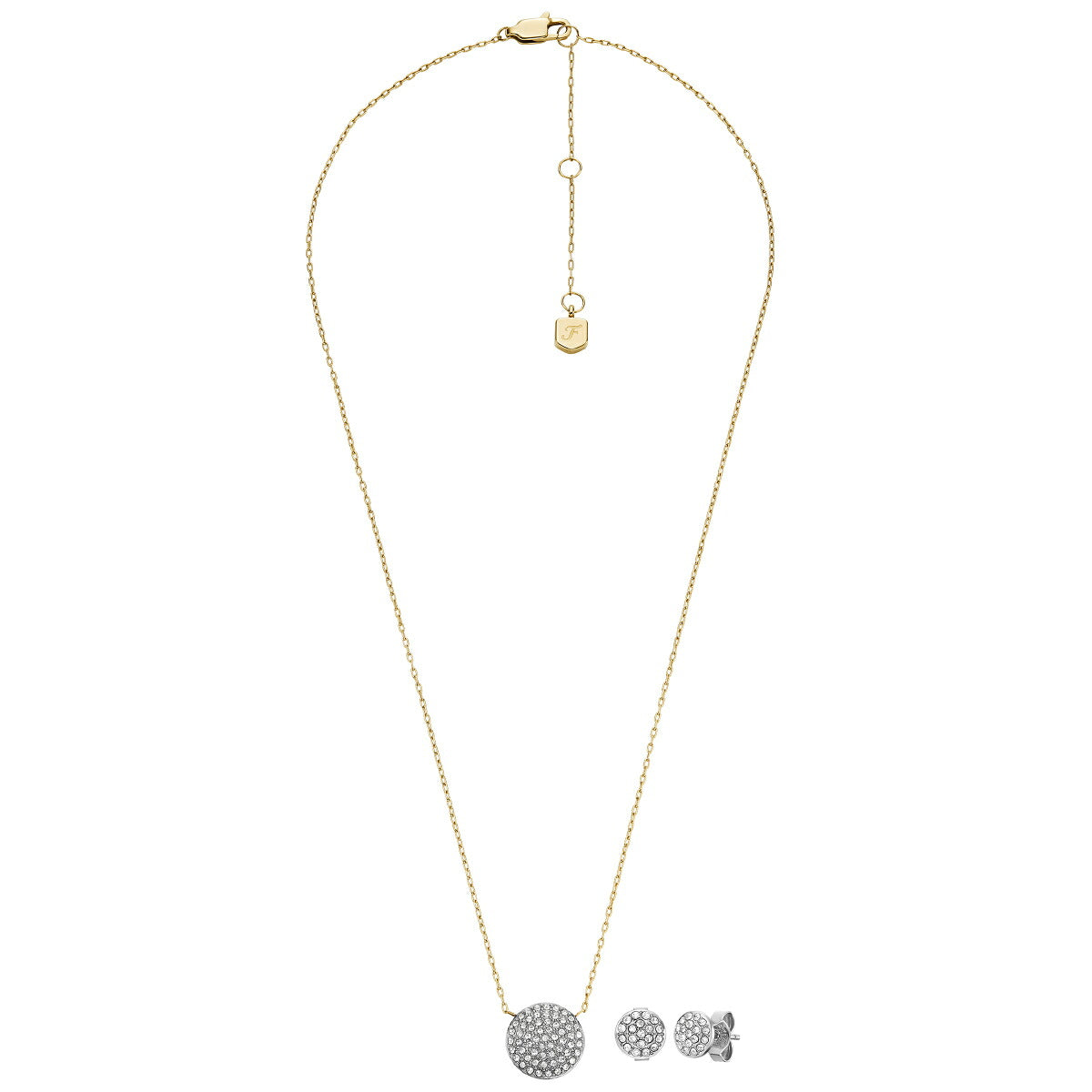 フォッシル FOSSIL Ellis アクセサリー ネックレス＆ピアス ギフトセット レディース JF04815SET