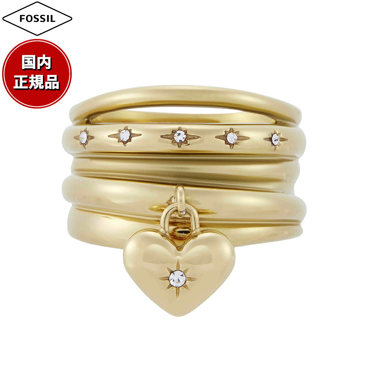フォッシル FOSSIL Sadie アクセサリー 指輪 リング サイズ（US）9 レディース JF048347109