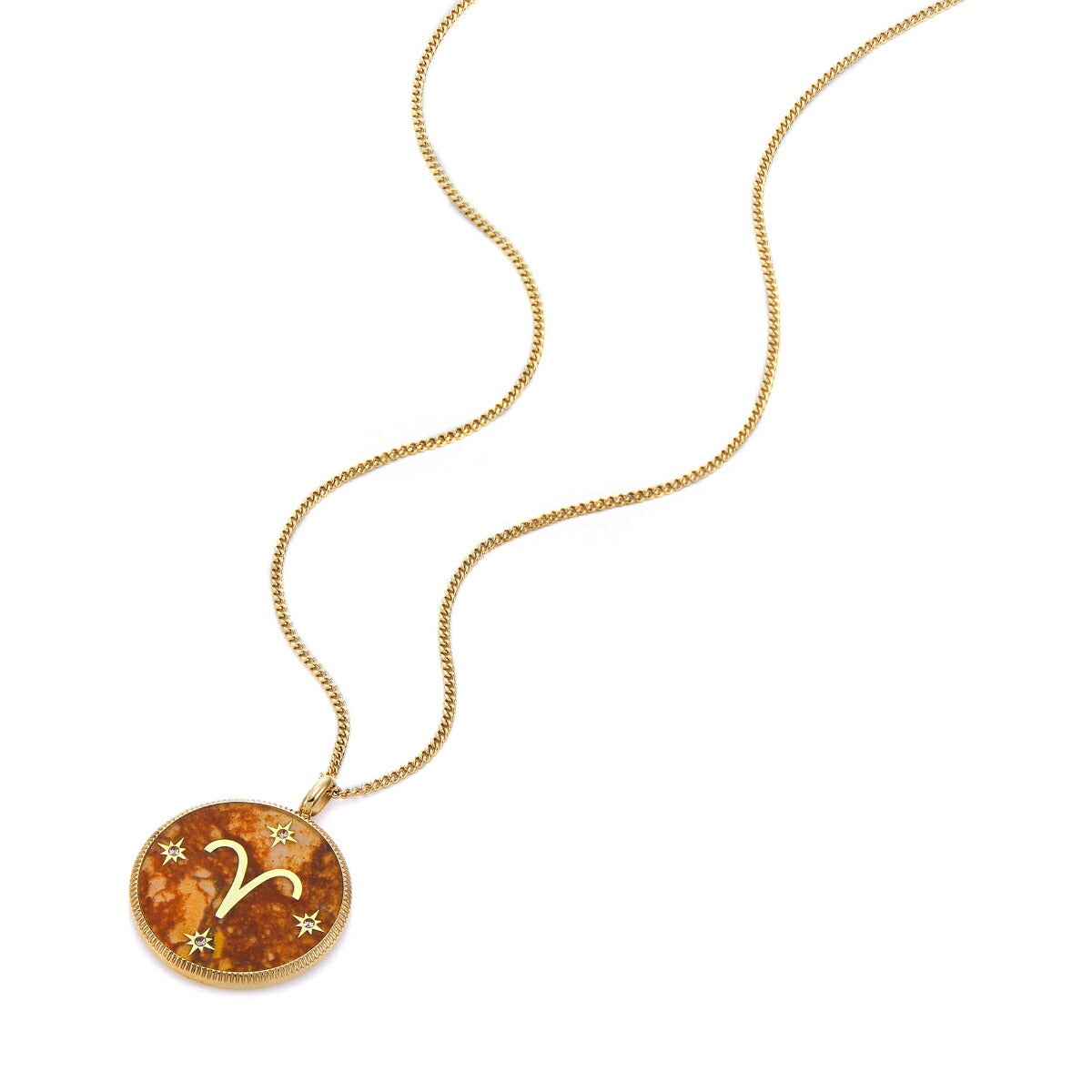 フォッシル FOSSIL Sutton アクセサリー ネックレス ペンダント おひつじ座 レディース JF04838710