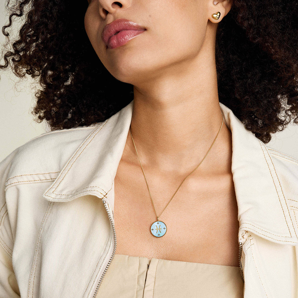 フォッシル FOSSIL Sutton アクセサリー ネックレス ペンダント うお座 レディース JF04848710