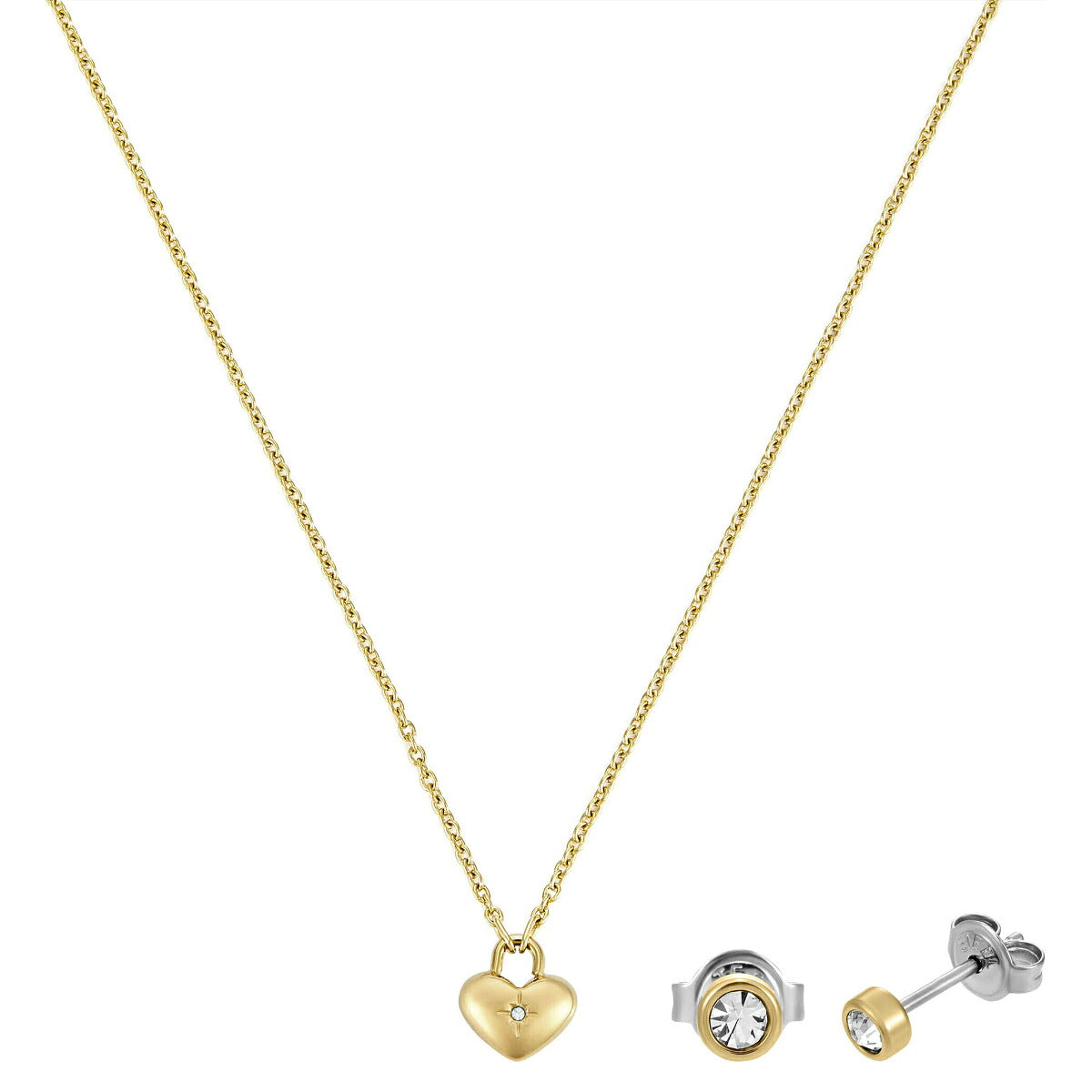 フォッシル FOSSIL Sadie アクセサリー ネックレス＆ピアス ギフトセット レディース JF04881SET