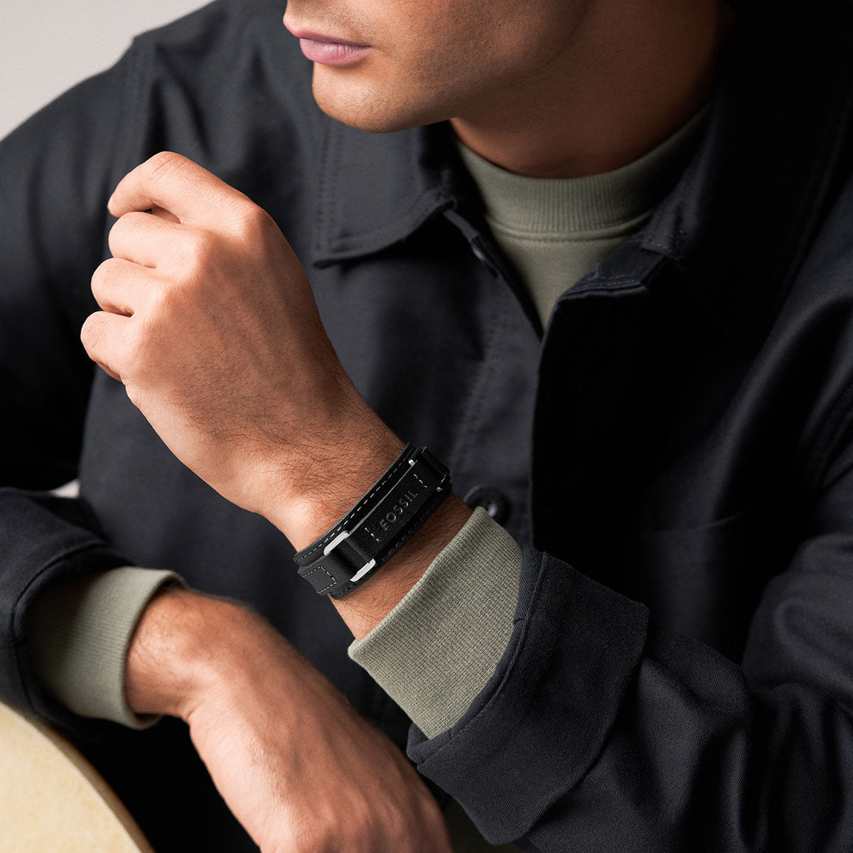 フォッシル FOSSIL Machine アクセサリー ブレスレット メンズ JF04950040