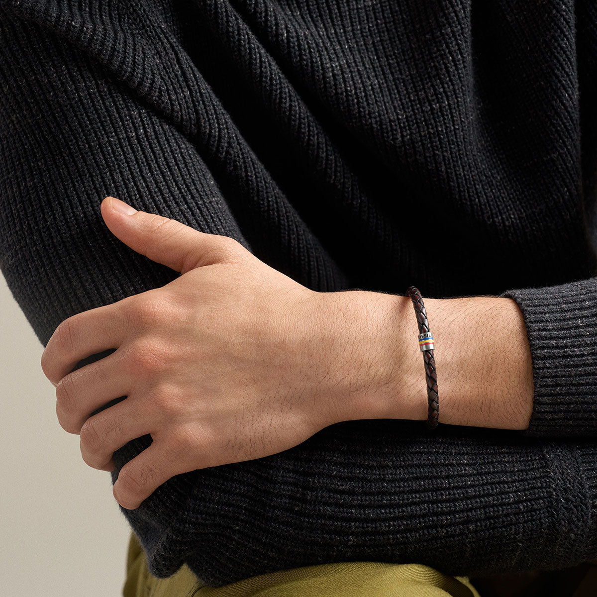 フォッシル FOSSIL Everett アクセサリー ブレスレット メンズ JF05022040【2026 新作】