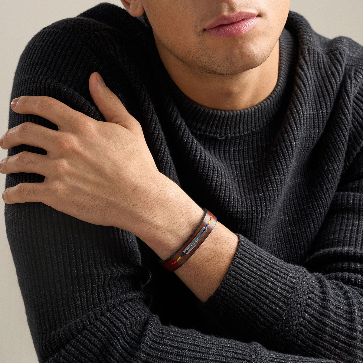 フォッシル FOSSIL Everett アクセサリー ブレスレット メンズ JF05025040【2026 新作】
