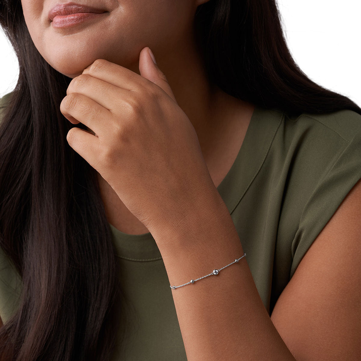 フォッシル FOSSIL Sterling アクセサリー ブレスレット レディース JFS00452040