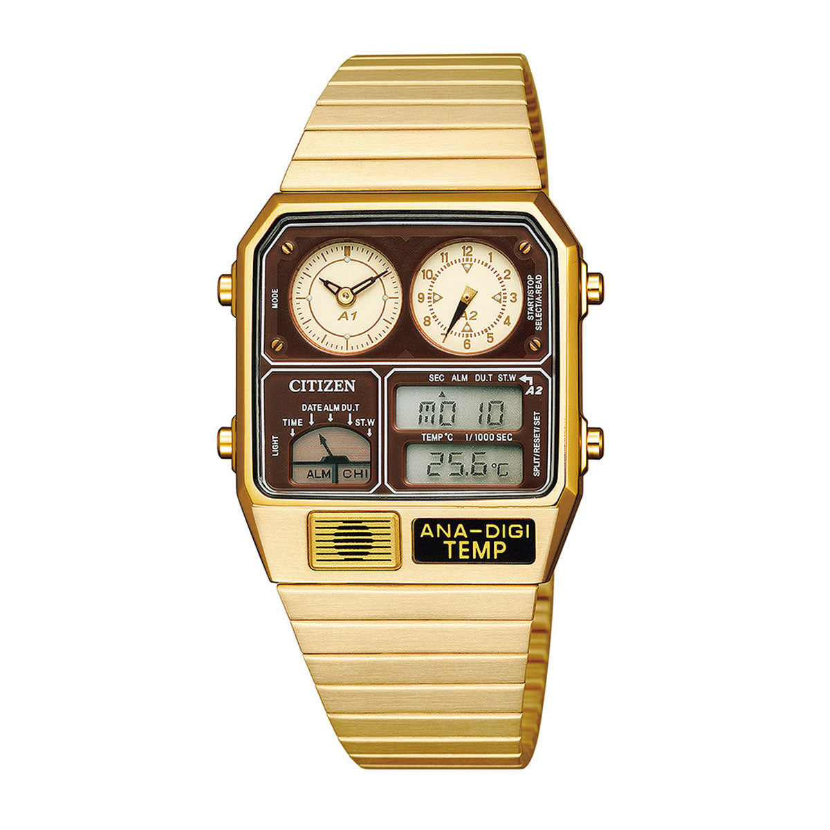 シチズン アナデジテンプ CITIZEN ANA-DIGI TEMP 復刻モデル 腕時計