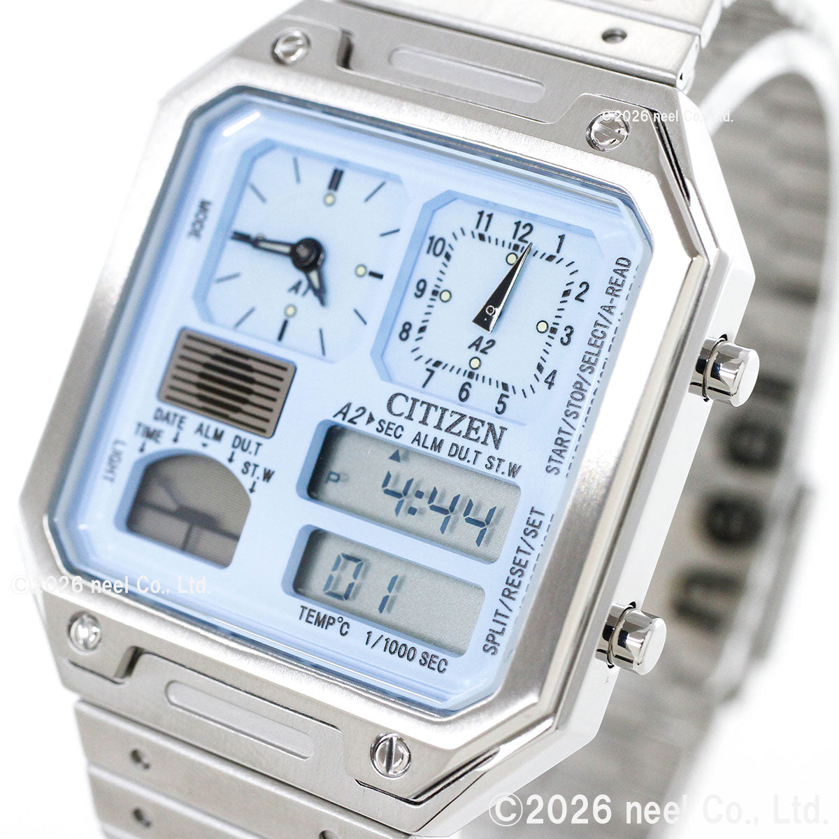 シチズンコレクション レコードレーベル RECORD LABEL JG2120-73L 特定店限定モデル 腕時計 PLAYGROUND Edition THERMO SENSOR CITIZEN COLLECTION【2026 新作】