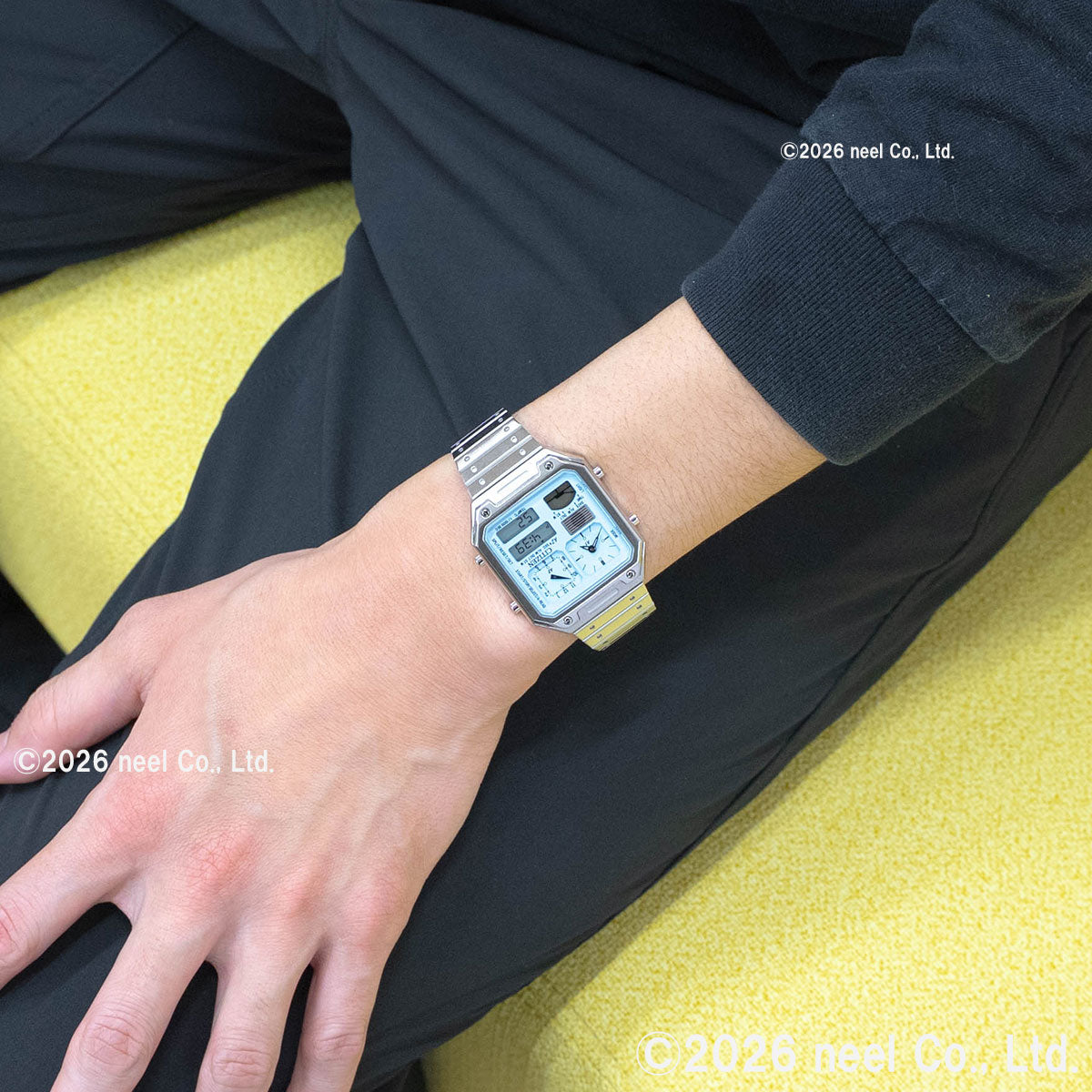シチズンコレクション レコードレーベル RECORD LABEL JG2120-73L 特定店限定モデル 腕時計 PLAYGROUND Edition THERMO SENSOR CITIZEN COLLECTION【2026 新作】