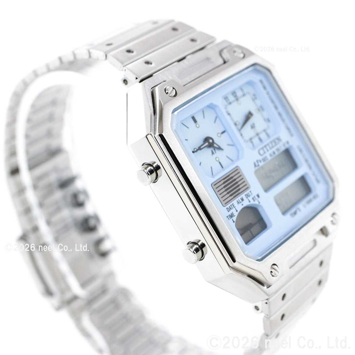 シチズンコレクション レコードレーベル RECORD LABEL JG2120-73L 特定店限定モデル 腕時計 PLAYGROUND Edition THERMO SENSOR CITIZEN COLLECTION【2026 新作】