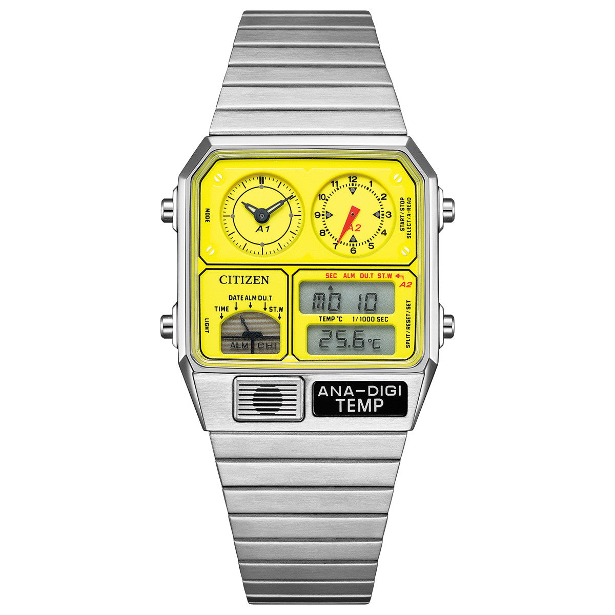 シチズンコレクション レコードレーベル RECORD LABEL JG2170-59Y アナデジテンプ 特定店限定 腕時計 PLAYGROUND Edition ANA-DIGI TEMP CITIZEN COLLECTION【2026 新作】