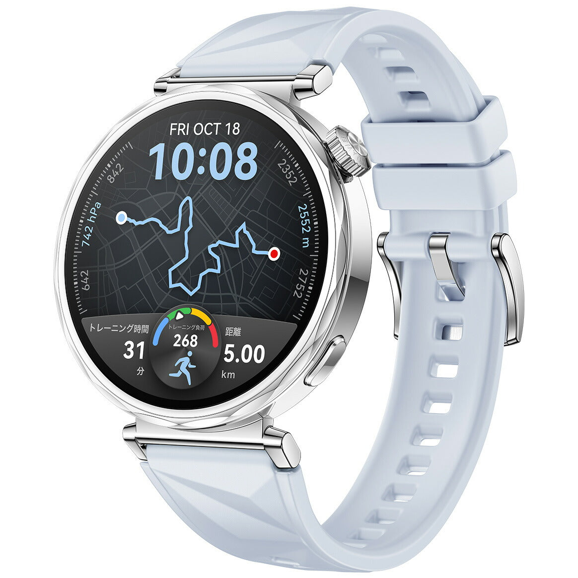 ファーウェイ HUAWEI スマートウォッチ WATCH GT5 41mm JNA-B19-BLU ウェアラブル 血中酸素 ゴルフナビ ブルー 腕時計 メンズ レディース【2024 新作】