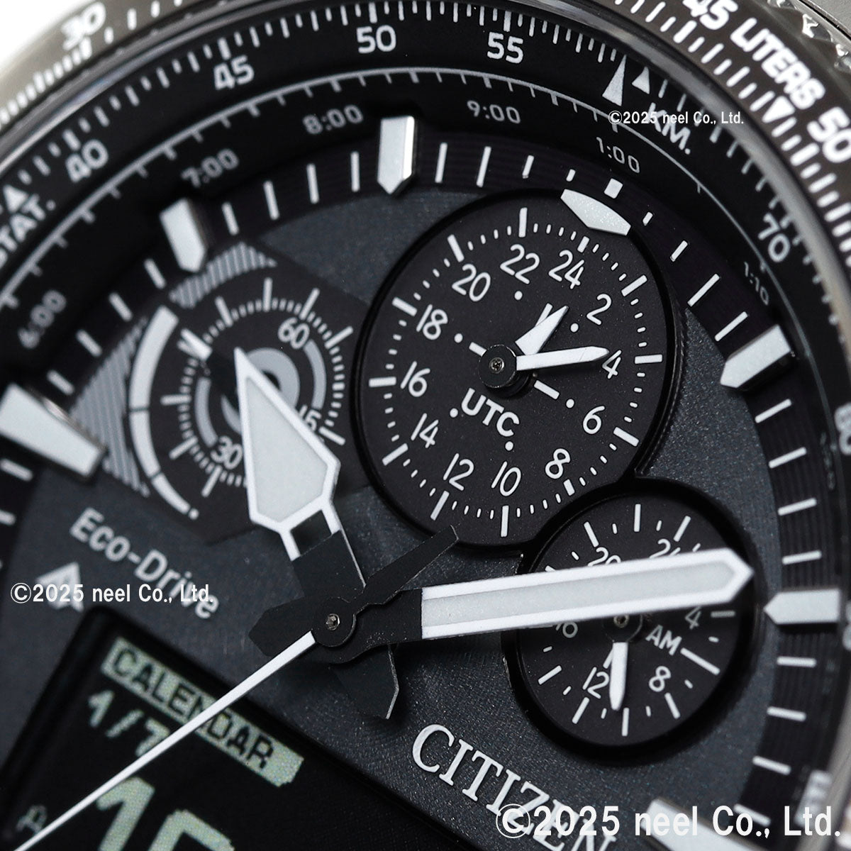 シチズン プロマスター スカイ エコドライブ 腕時計 メンズ JV2006-55H ソーラー クロノグラフ アナデジ CITIZEN PROMASTER SKY【2025 新作】