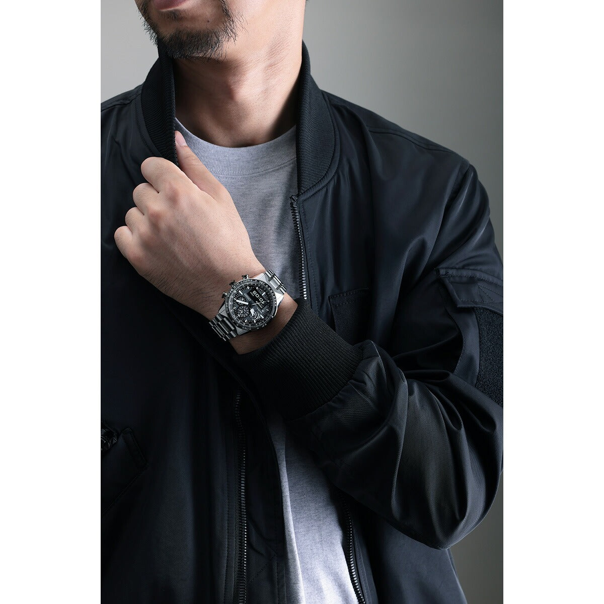 シチズン プロマスター スカイ エコドライブ 腕時計 メンズ JV2006-55H ソーラー クロノグラフ アナデジ CITIZEN PROMASTER SKY【2025 新作】