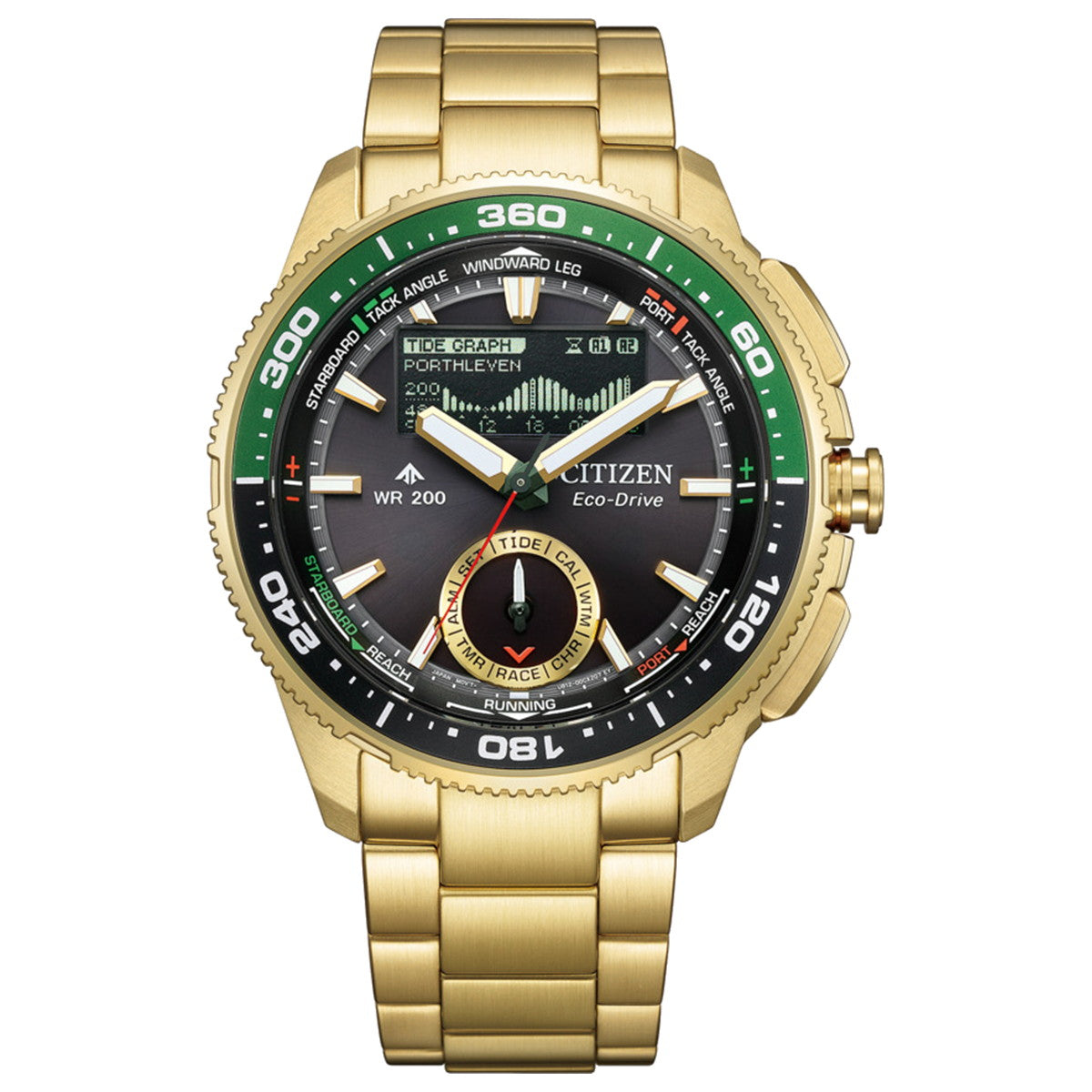 シチズン プロマスター マリン エコドライブ コンビネーションウオッチ Wave Tracker 腕時計 メンズ JV3002-51E ソーラー CITIZEN PROMASTER MARINE【2026 新作】