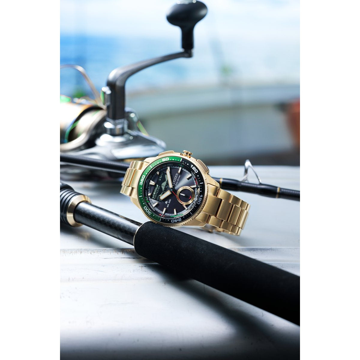 シチズン プロマスター マリン エコドライブ コンビネーションウオッチ Wave Tracker 腕時計 メンズ JV3002-51E ソーラー CITIZEN PROMASTER MARINE【2026 新作】
