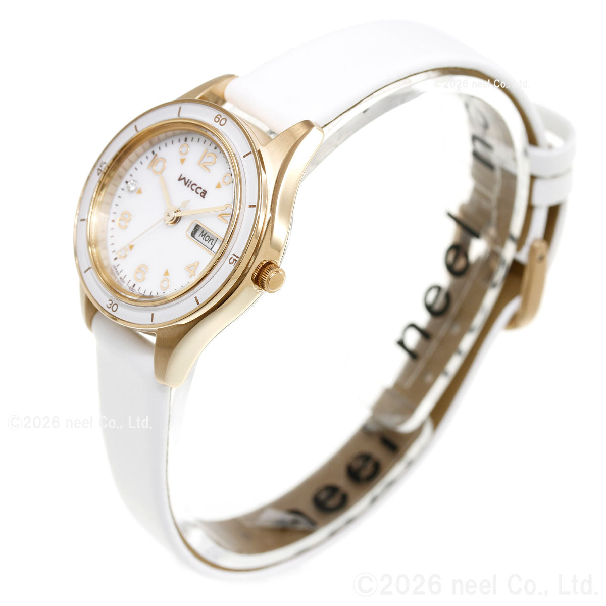 シチズン ウィッカ CITIZEN wicca ソーラーテック 腕時計 レディース