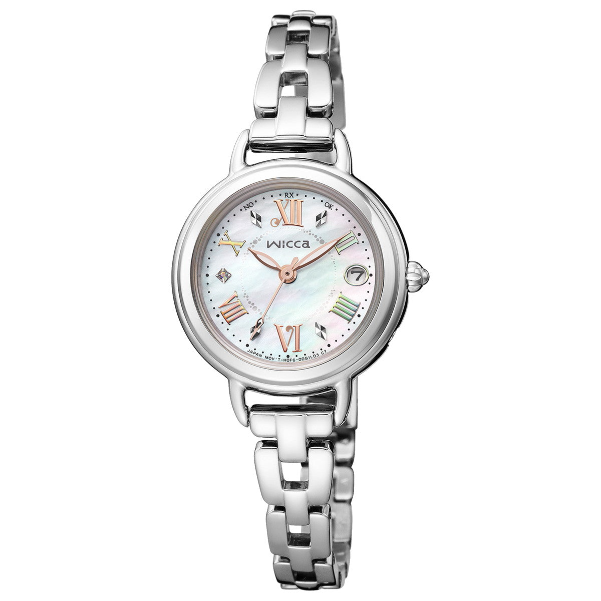 シチズン ウィッカ CITIZEN wicca ソーラーテック 電波時計 限定モデル 腕時計 レディース KL0-511-21 カフェタイム 替えバンド付属【2026 新作】