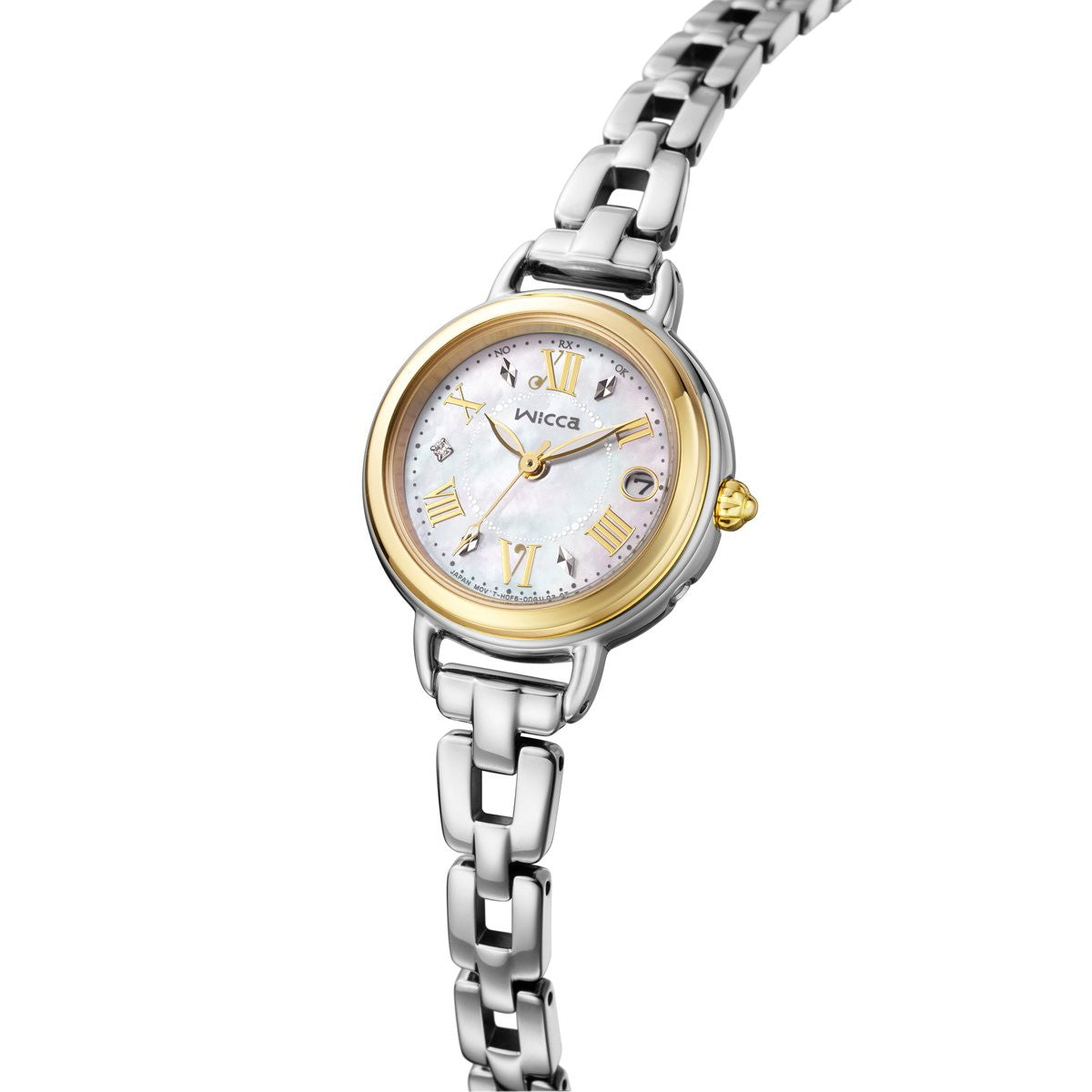 シチズン ウィッカ CITIZEN wicca ソーラーテック 電波時計 腕時計 レディース KL0-537-21 カフェタイム【2026 新作】