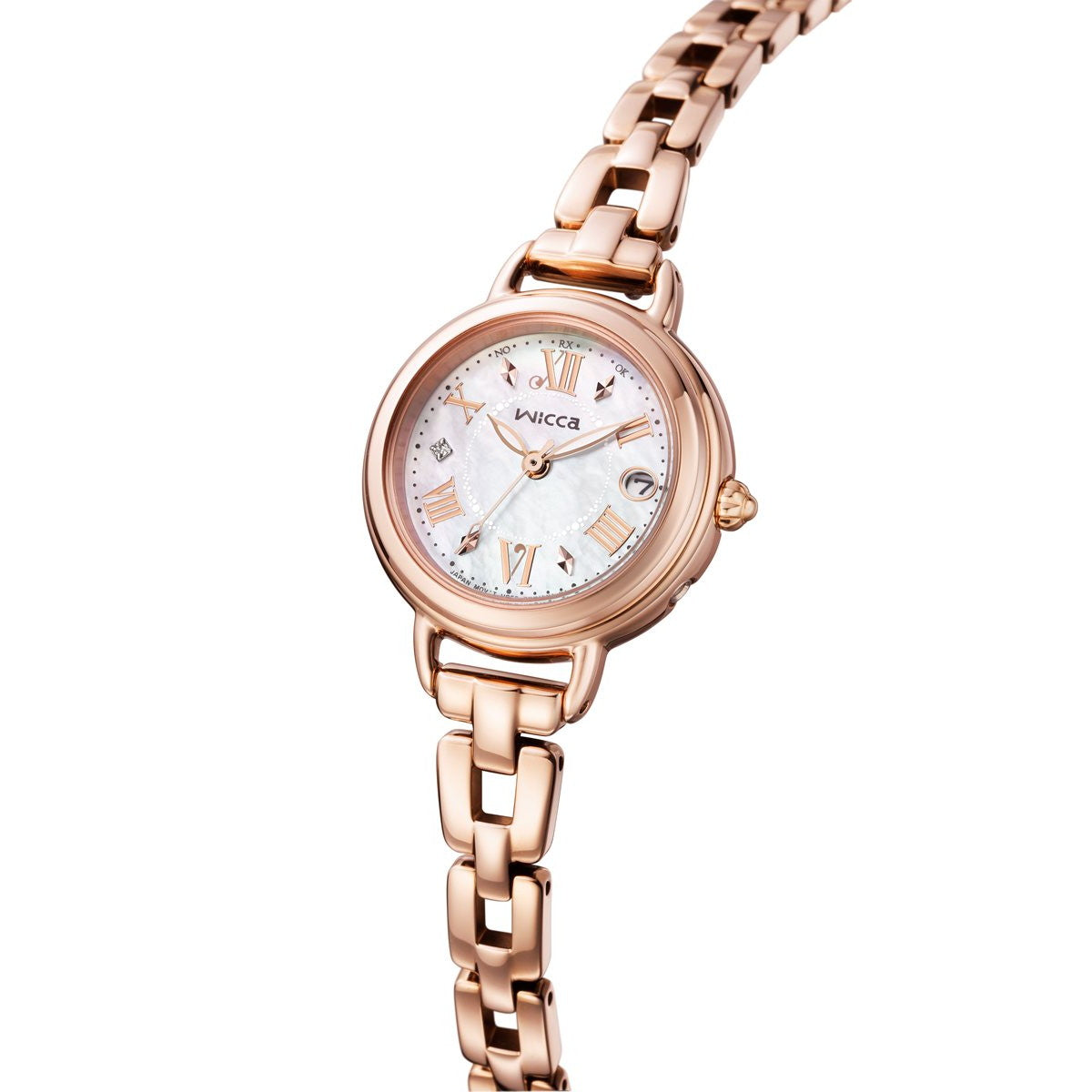 シチズン ウィッカ CITIZEN wicca ソーラーテック 電波時計 腕時計 レディース KL0-561-21 カフェタイム【2026 新作】