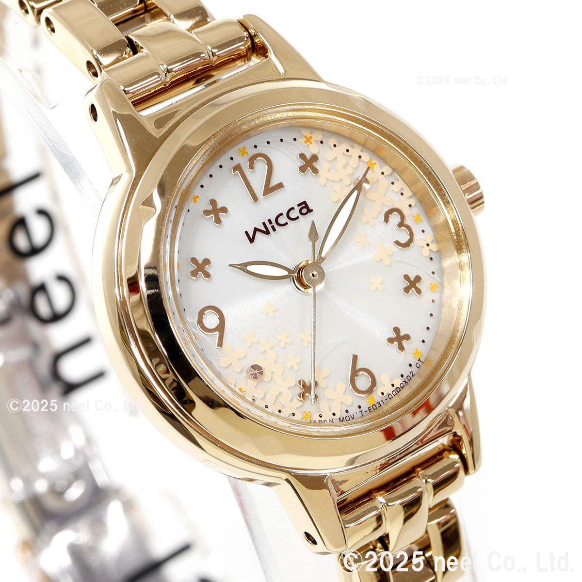 シチズン ウィッカ CITIZEN wicca ソーラーテック 秋限定モデル 腕時計 レディース KP3-627-91 キンモクセイ 替えバンド付属【2025 新作】