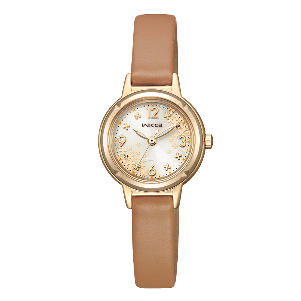 シチズン ウィッカ CITIZEN wicca ソーラーテック 秋限定モデル 腕時計 レディース KP3-627-91 キンモクセイ 替えバンド付属【2025 新作】