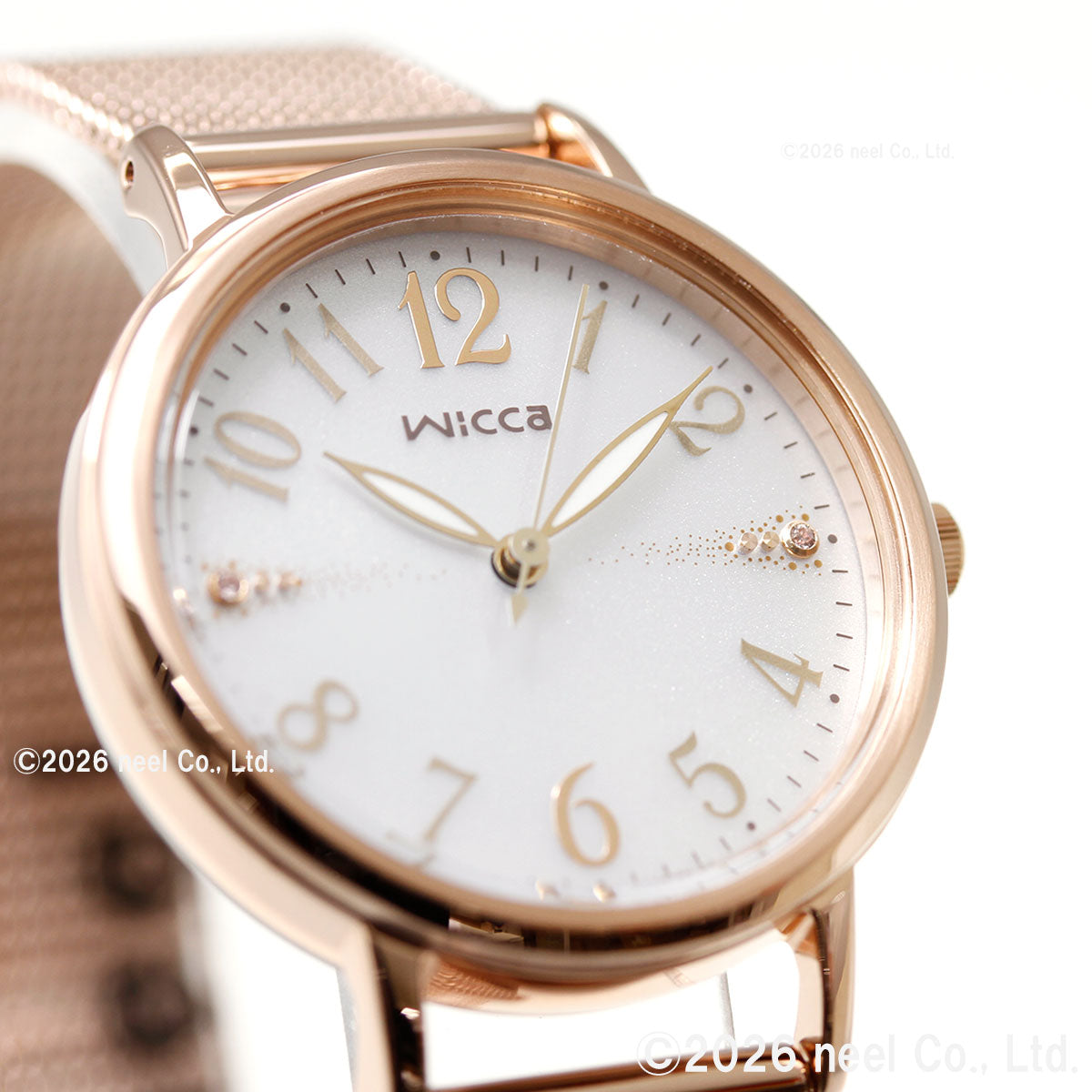 シチズン ウィッカ CITIZEN wicca ソーラーテック 腕時計 レディース KP5-166-13