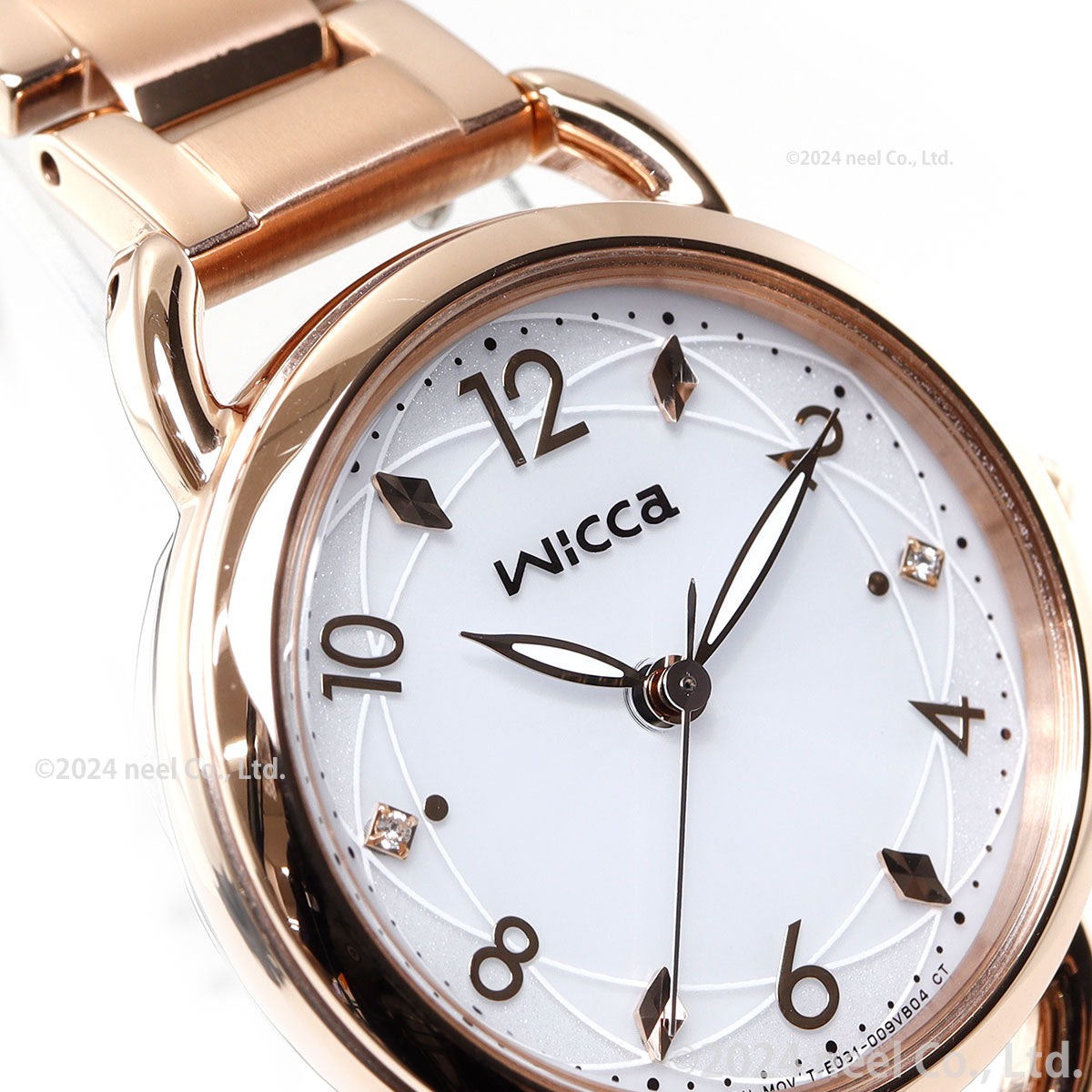 シチズン ウィッカ CITIZEN wicca ソーラーテック ベーシックモデル 腕時計 レディース KP6-065-11 替えバンド付属【2024 新作】