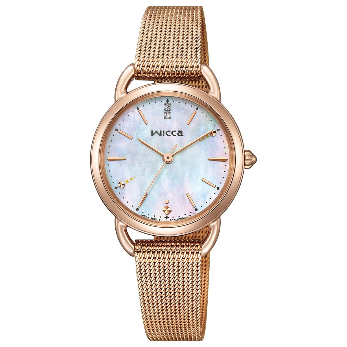 シチズン ウィッカ CITIZEN wicca ソーラーテック 冬限定モデル 腕時計 レディース KP6-065-21 替えバンド付属【2025 新作】