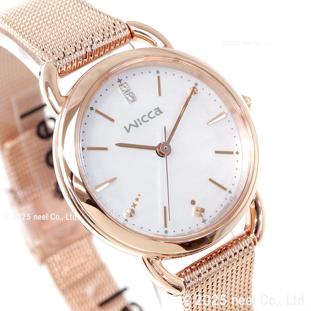 シチズン ウィッカ CITIZEN wicca ソーラーテック 冬限定モデル 腕時計 レディース KP6-065-21 替えバンド付属【2025 新作】