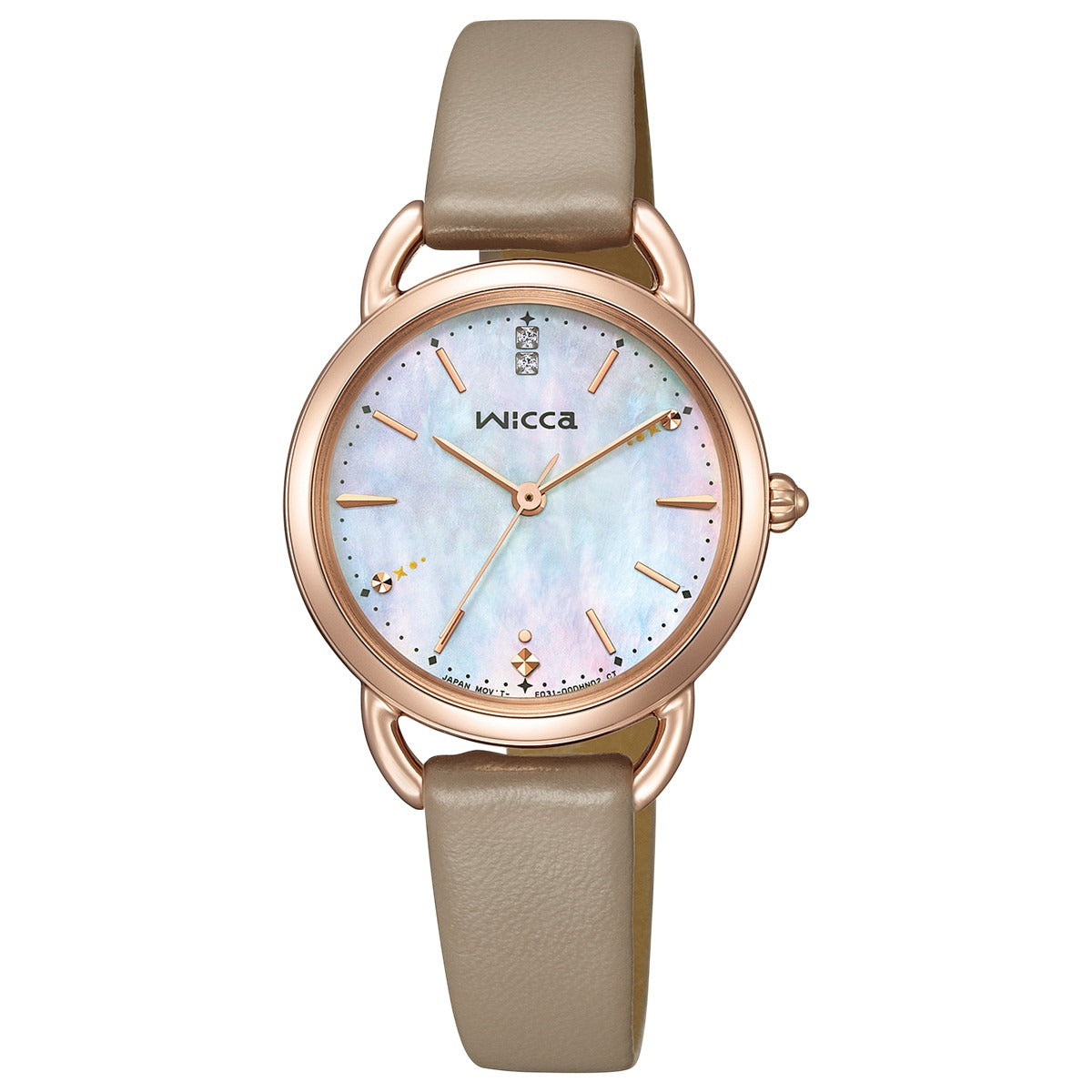 シチズン ウィッカ CITIZEN wicca ソーラーテック 冬限定モデル 腕時計 レディース KP6-065-21 替えバンド付属【2025 新作】