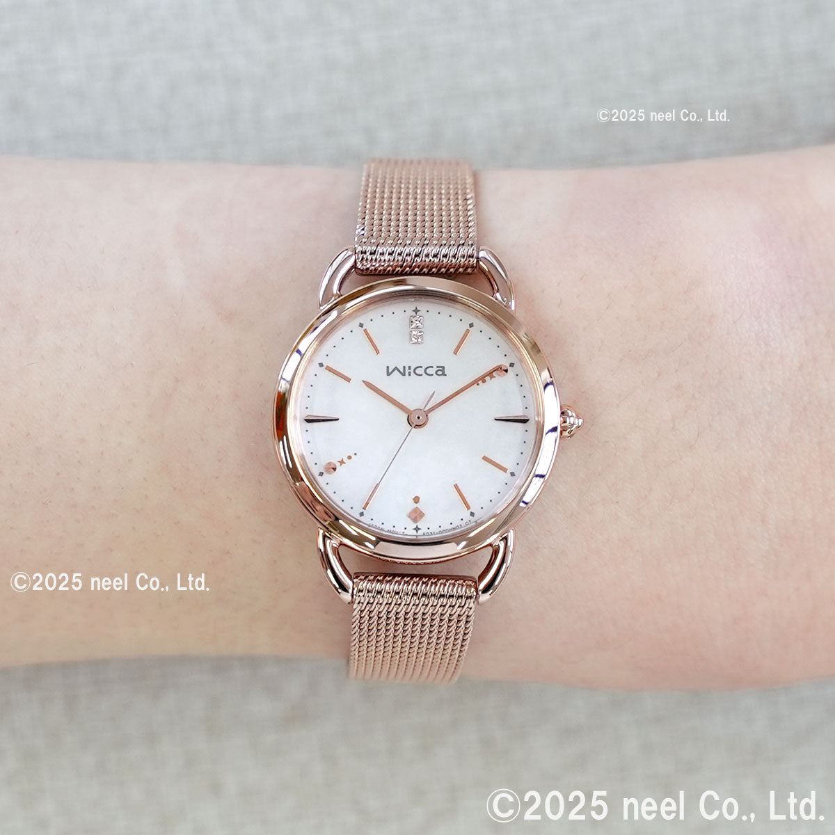 シチズン ウィッカ CITIZEN wicca ソーラーテック 冬限定モデル 腕時計 レディース KP6-065-21 替えバンド付属【2025 新作】