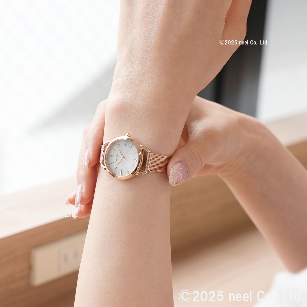 シチズン ウィッカ CITIZEN wicca ソーラーテック 冬限定モデル 腕時計 レディース KP6-065-21 替えバンド付属【2025 新作】