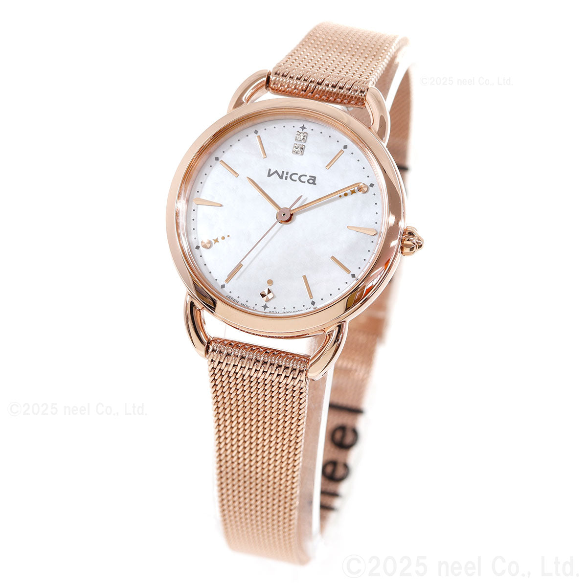 シチズン ウィッカ CITIZEN wicca ソーラーテック 冬限定モデル 腕時計 レディース KP6-065-21 替えバンド付属【2025 新作】