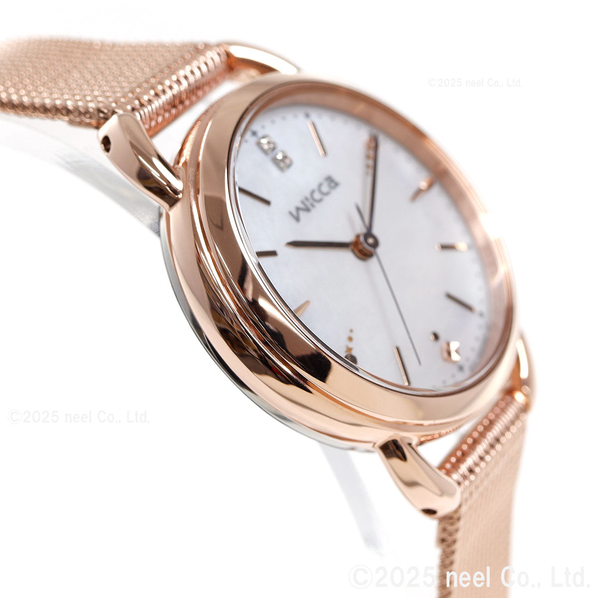 シチズン ウィッカ CITIZEN wicca ソーラーテック 冬限定モデル 腕時計 レディース KP6-065-21 替えバンド付属【2025 新作】