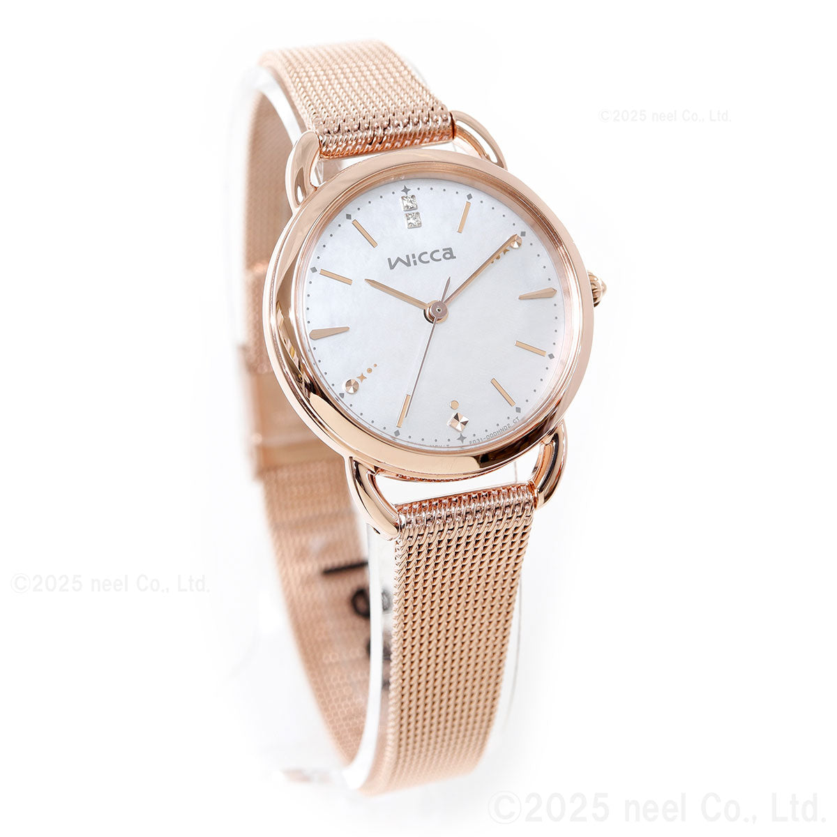 シチズン ウィッカ CITIZEN wicca ソーラーテック 冬限定モデル 腕時計 レディース KP6-065-21 替えバンド付属【2025 新作】