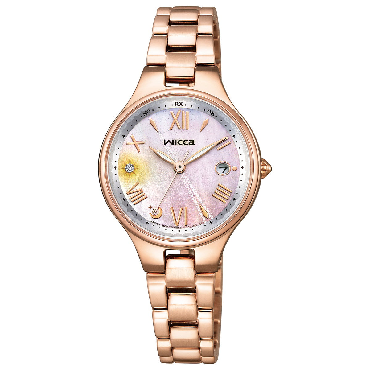 シチズン ウィッカ CITIZEN wicca ソーラーテック 電波時計 夏限定モデル 腕時計 レディース KS1-864-93【2025 新作】
