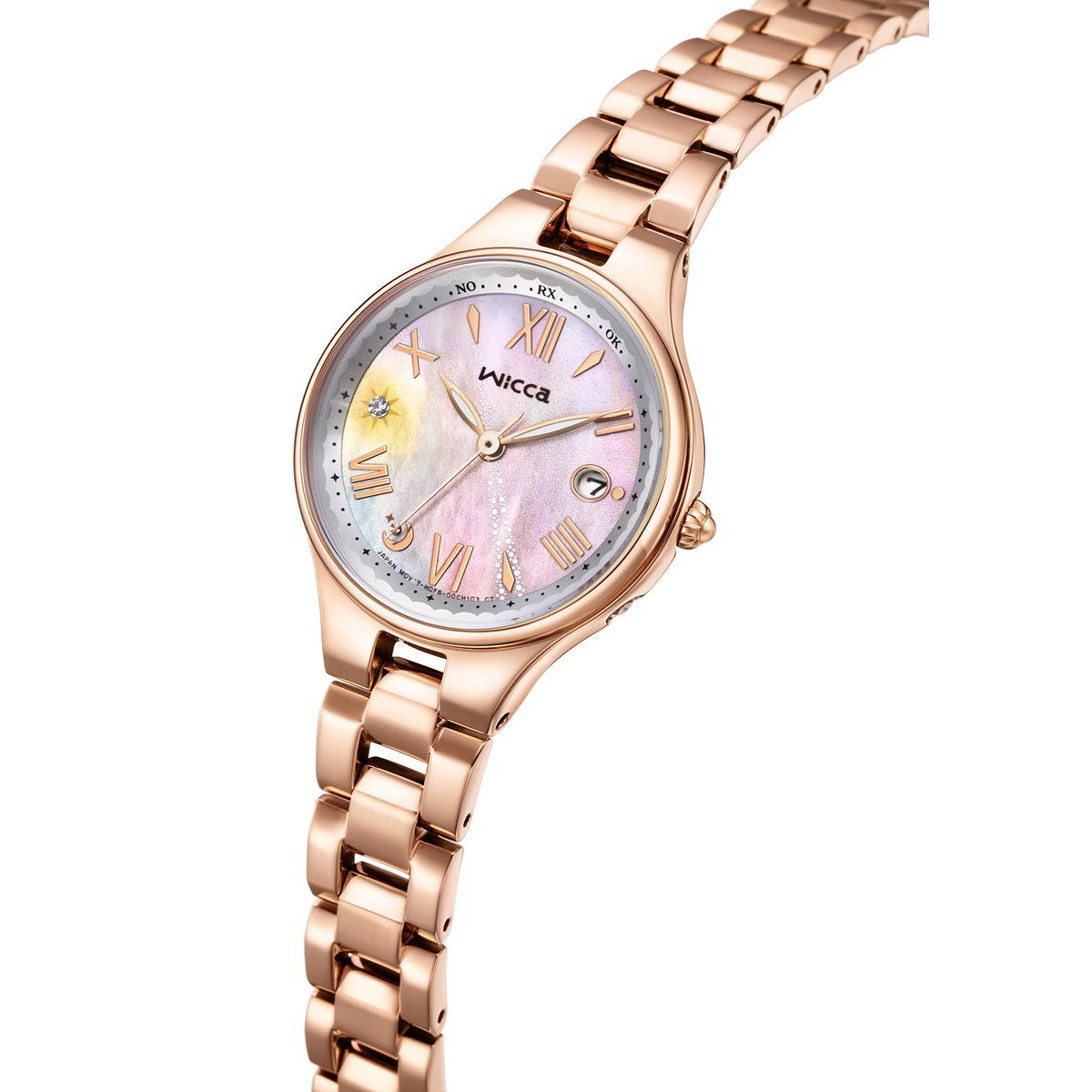 シチズン ウィッカ CITIZEN wicca ソーラーテック 電波時計 夏限定モデル 腕時計 レディース KS1-864-93【2025 新作】