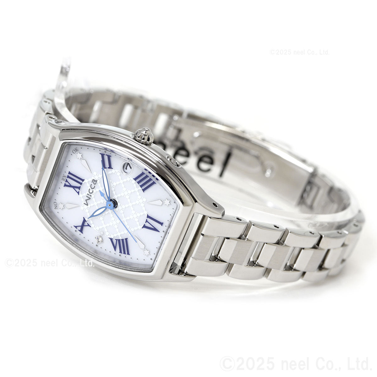 シチズン ウィッカ CITIZEN wicca ソーラーテック 電波時計 腕時計 レディース KS4-014-11 inner star