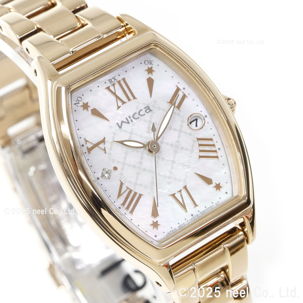シチズン ウィッカ CITIZEN wicca ソーラーテック 電波時計 限定モデル 腕時計 レディース KS4-022-21 inner star