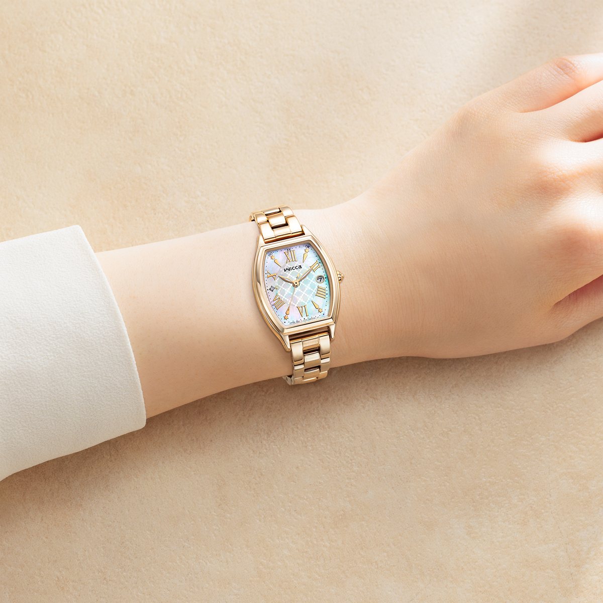 シチズン ウィッカ CITIZEN wicca ソーラーテック 電波時計 限定モデル 腕時計 レディース KS4-022-21 inner star【2025 新作】