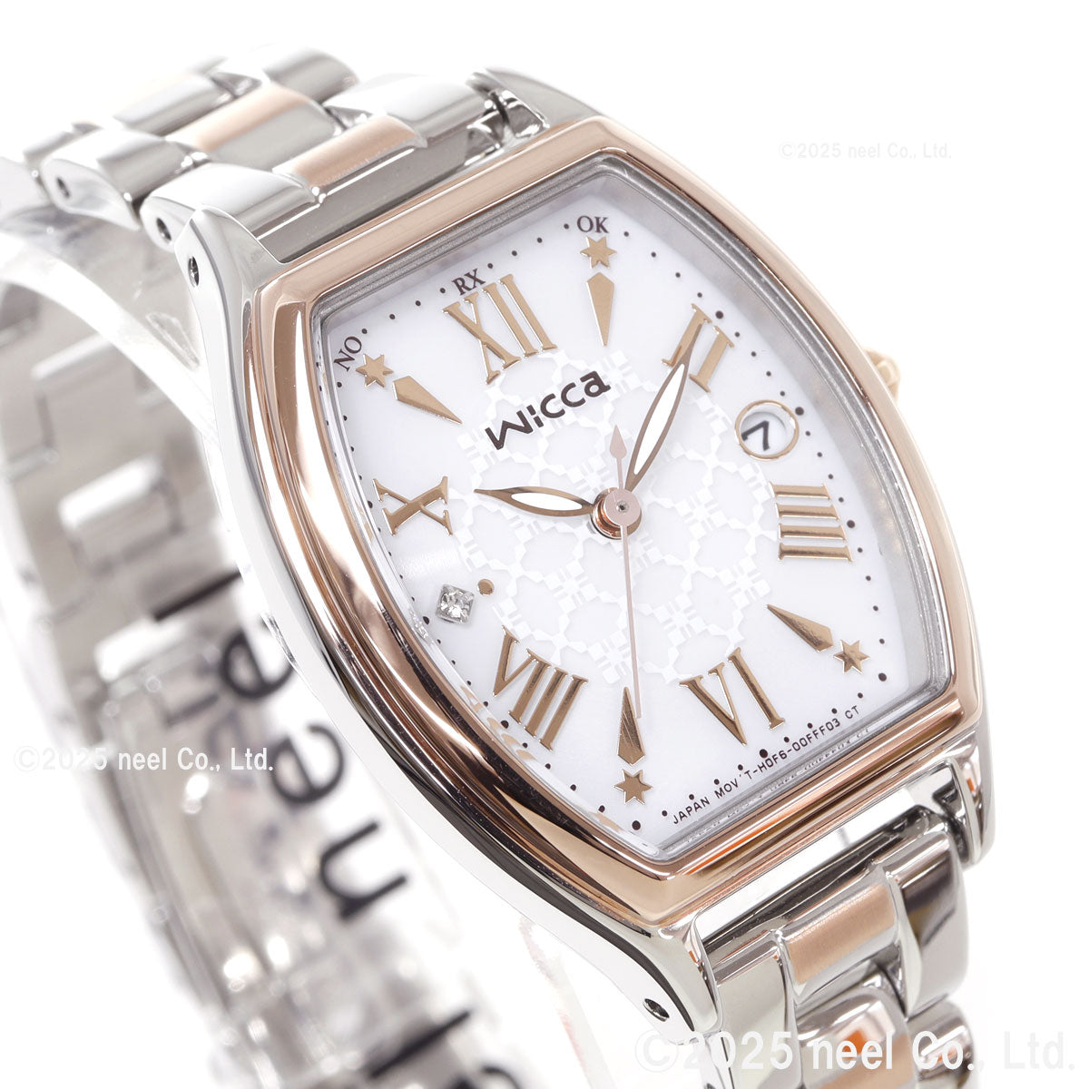 シチズン ウィッカ CITIZEN wicca ソーラーテック 電波時計 腕時計 レディース KS4-031-11 inner star【2025 新作】