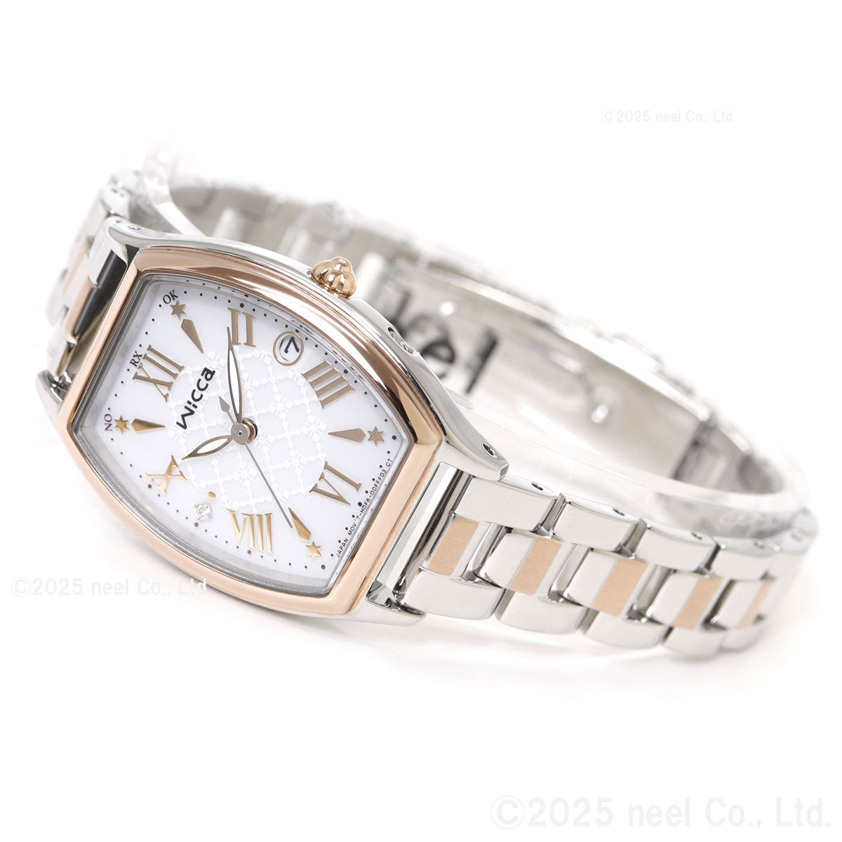 シチズン ウィッカ CITIZEN wicca ソーラーテック 電波時計 腕時計 レディース KS4-031-11 inner star【2025 新作】