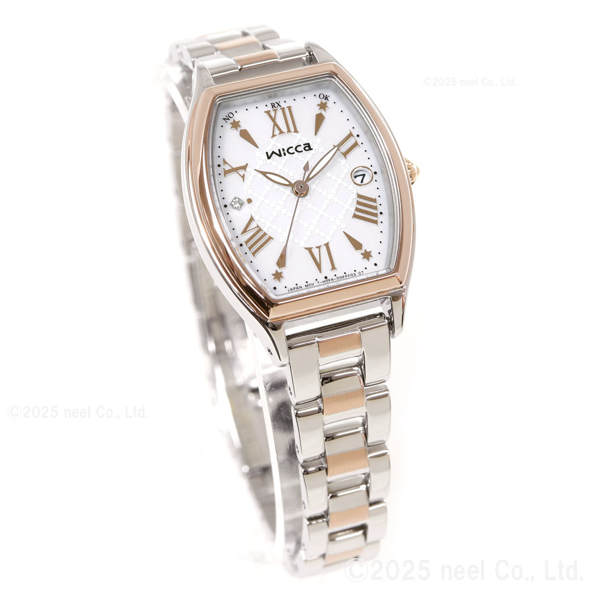 シチズン ウィッカ CITIZEN wicca ソーラーテック 電波時計 腕時計 レディース KS4-031-11 inner star【2025 新作】