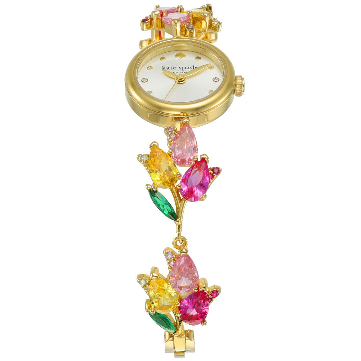 ケイトスペード ニューヨーク kate spade new york 腕時計 レディース モンロー ゴールドトーン ステンレススチール ブレスレットウォッチ KSW1787