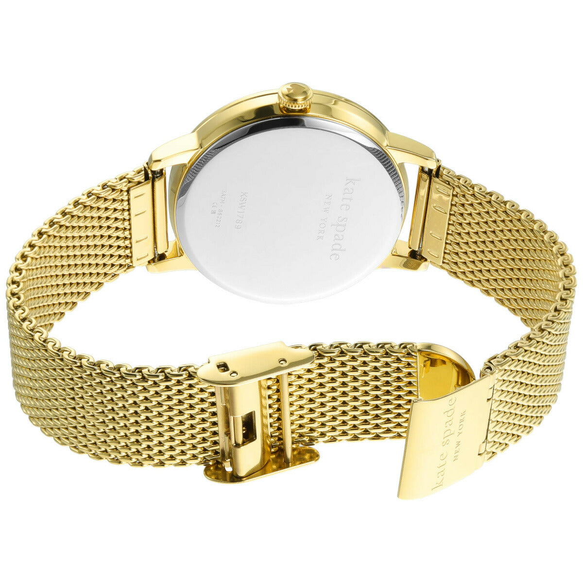ケイトスペード ニューヨーク kate spade new york 腕時計 レディース メトロ ゴールドトーン ステンレススチール メッシュウォッチ KSW1789